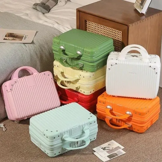 14 Inch Hand Carry Mini Suitcase Small Luggage Bag Mini Travel