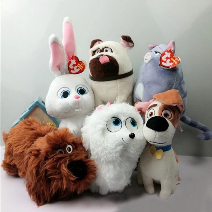 Secret life of pets deals stuffed animals ty