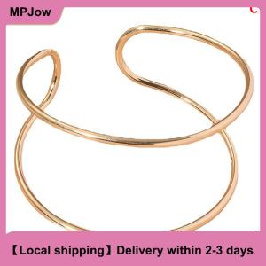 【Local shipping】 Bohemian Butterfly Leaf Charm Upper Bracelet Arm Chain Metal Hollow Out Geometric Pattern Retro Arm Cuff Bangle Body Bracelets
