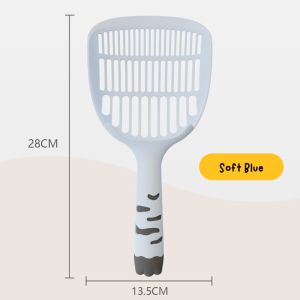 Large Cat Litter Scoop – Long Handle Big Holes Easy Cleaning