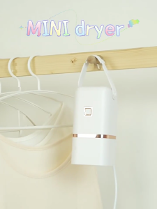 Multifunctional Foldable Laundry Dryer Electric Portable Wardrobe Dryer Plastic Texture Suitable for Dorms and Travel