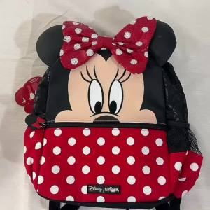 ≮1021≯children schoolbag girls backpack Black waterproof hat supplies kids 4-7 years old 14 inches