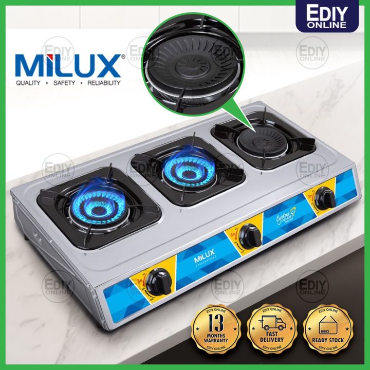 Milux Portable Gas Milux Gas Stove Burner Milux MSS1033 MSS-1033