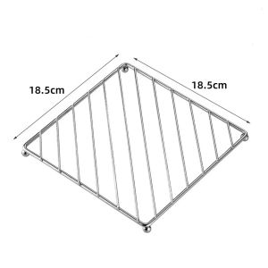 Stainless Steel Round Square Placemat Pan Pot Mat Holder Stand Hot Placemats Cookware Mats Drink Coasters Kitchen Tools