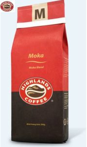 Cà phê rang xay Moka Highland Coffee 200g