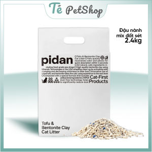 Cát vệ sinh hữu cơ Pidan Đậu nành mix dành cho mèo nhạy cảm