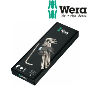 Bộ lục giác thép không gỉ Wera  3950/9 Hex-Plus Stainless 1 Wera 05073544001