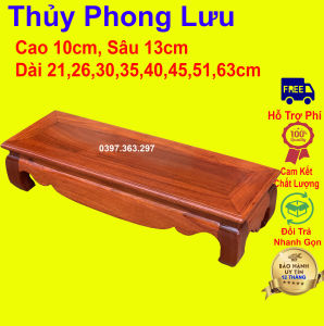 Đế khung ảnh gỗ hươnggiá đỡ khung ảnhKỷ dài kê tượng thần tài cao 10x13cm