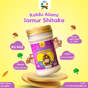 AIKO Kaldu Asli / Kaldu Tanpa Gula & Garam / Kaldu Tanpa MSG / Dengan Sayuran & Daging Asli - 85gr