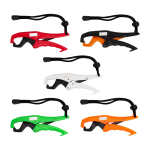 Portable Fish Lip Clip Holder Control Clamps Fishes Lip Gripper Control Tool Plastic Fishing Pliers Fish Controllers