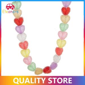 [Eleanor] 1 Mảnh Cô Gái Ngọt Ngào Gummy Nhựa Kẹo Charms Stack Đồ Trang Sức Choker Vòng Cổ Mới Đầy Màu Sắc Thạch Dây Chuyền Trái Tim Cho Phụ Nữ Quà Tặng