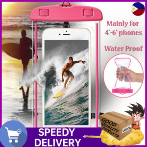 【COD+ fast delivery】 Waterproof Bag With Luminous Underwater Pouch Phone Case For iPhone for Samsung/Meizu/Huawei/xiaomi/OPPO/Vivo