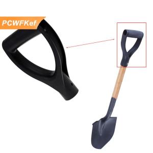 【PCWFKef】 Xẻng xúc tuyết bằng nhựa màu đen loại u xẻng thay thế cán D tay cầm trên sân vườn