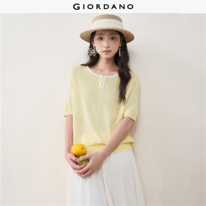 Giordano Women Women Round Neck Knitwear Free Shipping 18356305