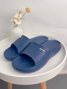 [Free Shipping] Non-Slip Slippers For Men Suitable For Summer Indoor Use For Dads And Elderly People Large Sizes Thick-Soled Bathroom Slippers