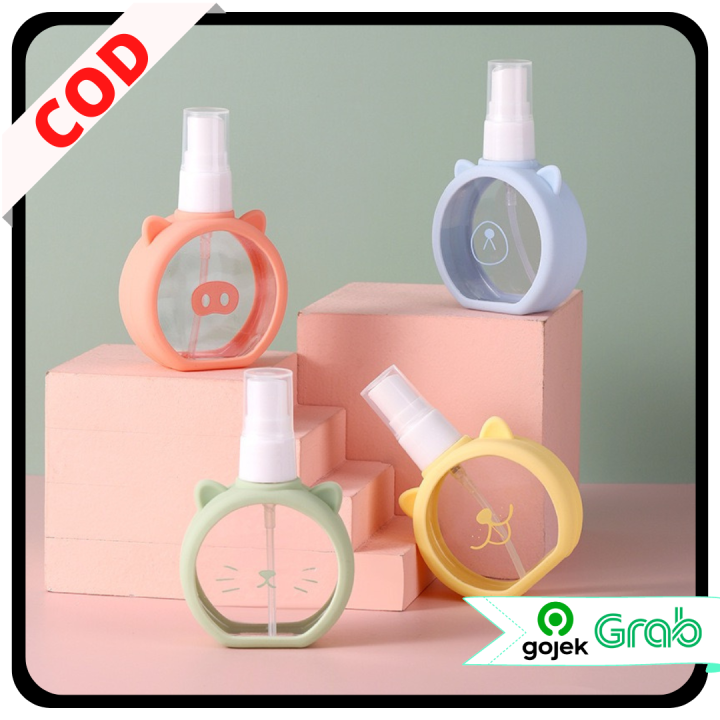 BOTOL SPRAY KARAKTER LUCU 55ml TRAVEL SIZE BOTOL SPRAY PARFUM HAND