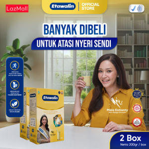 Etawalin 2 Box - Susu Kambing Etawa Original Asli Mencegah Osteoporosis dan Nyeri Sendi 100% Alami Tanpa Efek Samping [Terbukti]