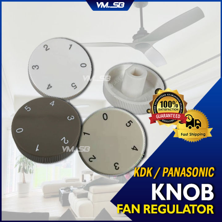 KDK / PANASONIC CEILING FAN CONTROL REGULATOR KNOB Kontrol Kipas Siling
