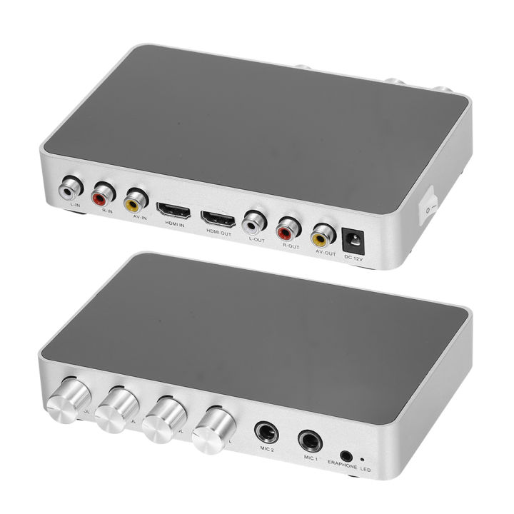 Karaoke Sound Mixer Portable Digital Stereo Audio System 4K/2K HD ... - Compact Digital Audio Equipment
