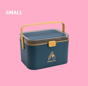 【Fans tone】Multi-layer Small Medicine Box Family Home Large-Capacity Medicine Box Complete Set of Emergency Medical Care Medical Storage Medicine Pill Box