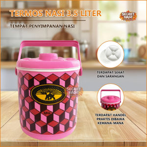 TERMOS NASI 35 LITER - Termos Es Batu Tahan Lama / Rice Bucket / Tempat Nasi 35L