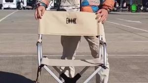 UrbanSpace SG- Outdoor Portable Foldable Portable Camping Aluminum Alloy Folding Chair Leisure Chair Self-Driving Travel Equipment Chair