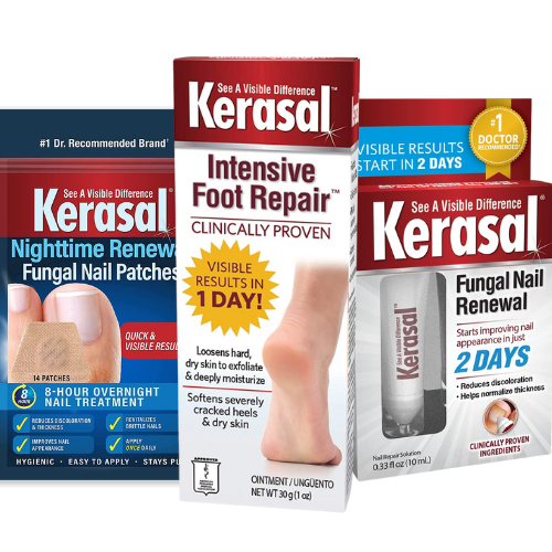 iiMONO Kerasal Intensive Foot Repair Skin Healing Ointment Foot Mask  for Cracked Heels and Dry Feet Multi-Purpose Nail Solution for Discolored 