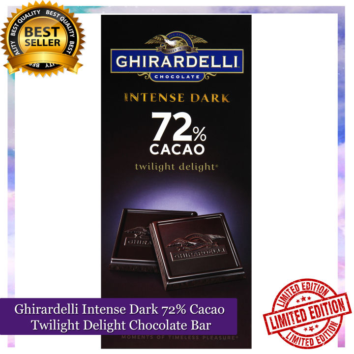 Ghirardelli chocolate intense dark 2025 twilight delight 72 cacao