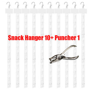 10pcs Gantungan Snack MURAH Strip Gantung Plastik Bisa untuk Warung & Supermarket