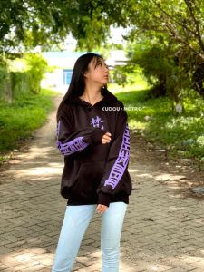 Kawaragi Senju V1 Tokyo Revengers Hoodie Brahman Ungu