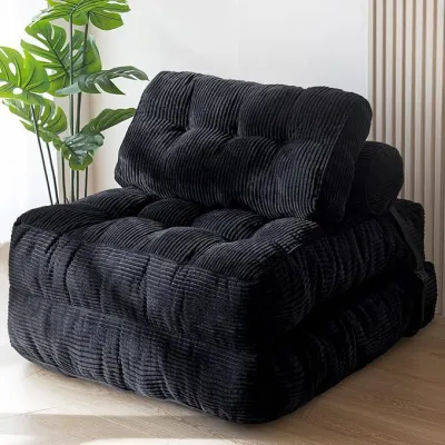 【SG Stock】Foldable Waffle Sofa Bed 2-in-1 Convertible Couch for Small Space