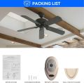 35T1 Ceiling Fan Remote Control Replacement for Harbor Breeze Allen Roth, 303.9MHz, 3-Speed, Light Dimmer, Learn Key, Replace FAN-11T FAN-53T FAN-HD L3HFAN35T FAN-35T L3HFAN35T1 FAN-35T1 (Remote Only). 