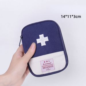Cute Mini Portable Medicine Bag First Aid Kit Medical Emergency Kits Organizer Outdoor Household Medicine Pill Storage Bag