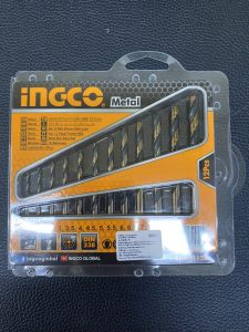 ดอกสว่านเจาะเหล็ก INGCO 2 - 8 มม. 12ดอก ชุดดอกสว่าน AKDB1125 ( HSS Twist Drill Bits Set ) ดอกสว่าน Presented by Monticha S280