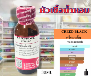หัวเชื้อน้ำหอม100% กลิ่น ครีดแบล็ค