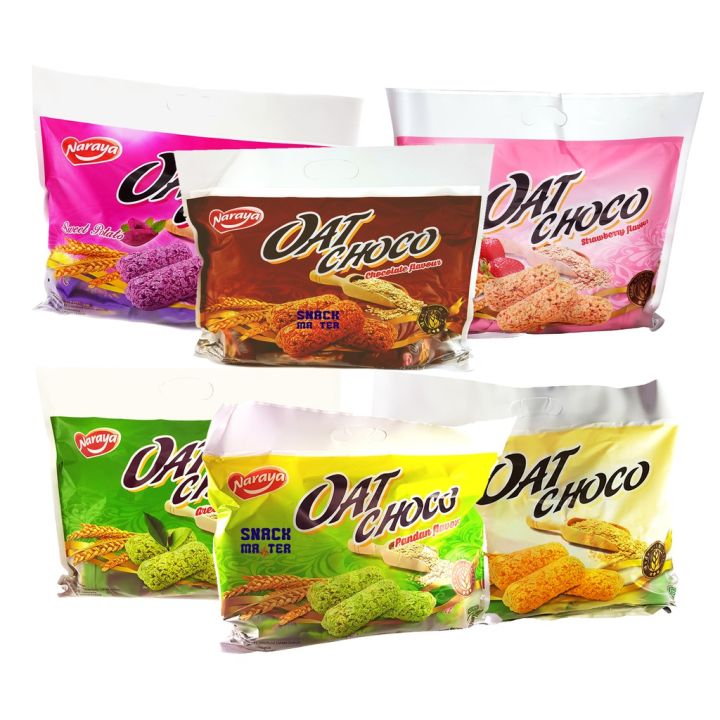 Naraya Oat Choco Netto 400 gr Isi 40 pcs x 10gr