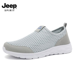 Jeep Shoes Men Loafers Light Walking Breathable Summer Comfortable Casual Shoes Men Sneakers Plus size Couple