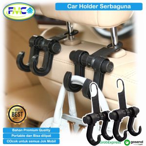 Gantungan Barang Jok Mobil Belakang Universal Car Seat Holder Penggantung Barang Belanjaan Portable Serbaguna