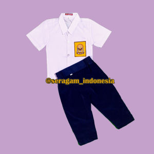 Kostum Setelan Seragam Sekolah Balita Anak Laki | Seragam Sekolah Bocil Cowo