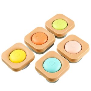 DGFDF 5 Piece Detachable Sandwich Cutter and Sealer Easy To Demold DIY Fruit Vegetable Cutter Easy To Clean Hand Press Sandwich Bread Mold Kids