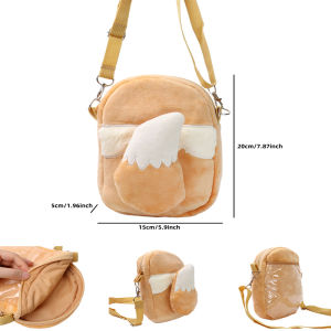 Pokemon Pikachu Gengar Mimikyu Snorlax Rowlet Psyduck Lucario Charmander Plush Backpack Pokemon Anime Shoulder Bag Doll Toy