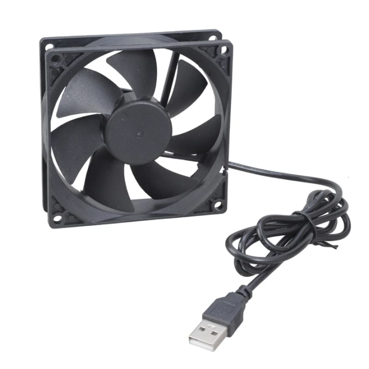 Pc Fan Router 5V USB PC Router Fan 92MM Cooling Fan Brushless Portable Cooling Fan ...