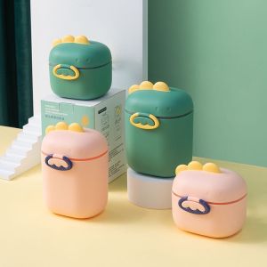 BabyShine Tempat Kotak Wadah Penyimpanan Susu Bubuk Bayi bentuk dinosaurus lucu Portabel Sealed Anti Tumpah