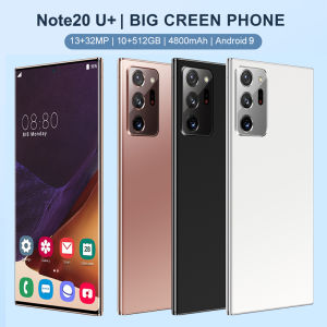 2022 New Malaysia Original  Note20 U+ Cheap Galaxy Mobile Phone with Smart Pen 10 + 512GB RAM 6.9 Inch Full Screen Fashion 5G Smartphone Game 5G Mobile Phone HD Camera Free   Shipping Note 20 ultra Cellphone【Free shipping】Smart 3C store
