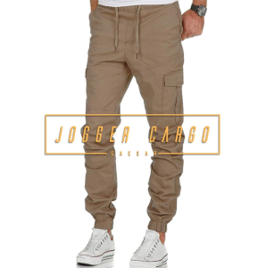 Celana Jogger Cargo Pria Kempol Jogger Pants Cargo Size M-XL Jumbo