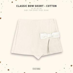 BOHOPANNA - CLASSIC BOW SKORT BOHOPANNA - ROK ANAK - ROK CELANA ANAK - ROK BOHOPANNA