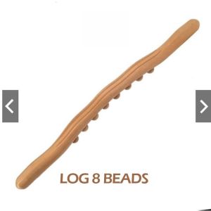 Wooden Guasha Scraping Stick Massage Roller Body Spa Therapy Tool Wooden Guasha Scraping Shoulder Neck Waist Stick Massage Tools Massager for Back