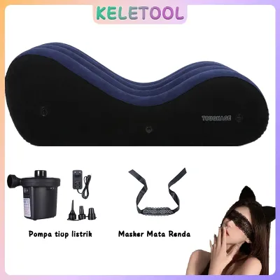 Air Sofa Angin Dengan Pompa Portable Inflatable Portable Inflatable Kamasutra Tantra Sofa Bed Kasur