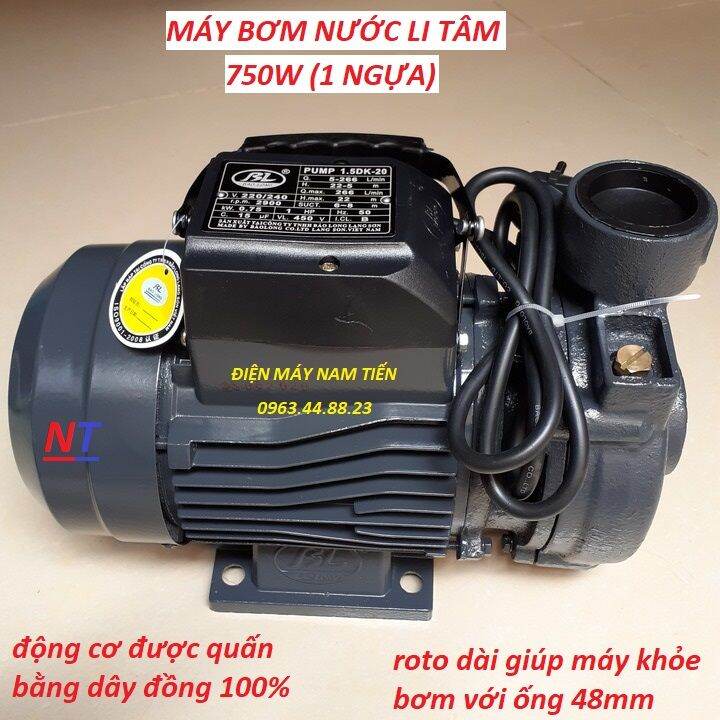 Máy bơm nước ly tâm cao cấp BẢO LONG 750W (1 NGỰA ) | MÁY BƠM NƯỚC | MÁY BƠM | máy bơm nước li tâm