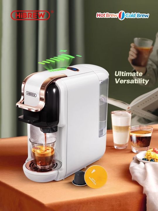 HiBREW 5in1 Multiple Capsule Coffee Machine Cafetera Hot/Cold Espresso